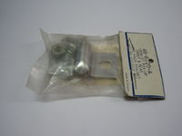 1933/37 Pickup Front & Rear Chrome Hood Hinge Brackets