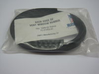 1948/52 Pickup Pair Of Vent Window Back Edge Seals (Rubber Moulded Over Metal Style)