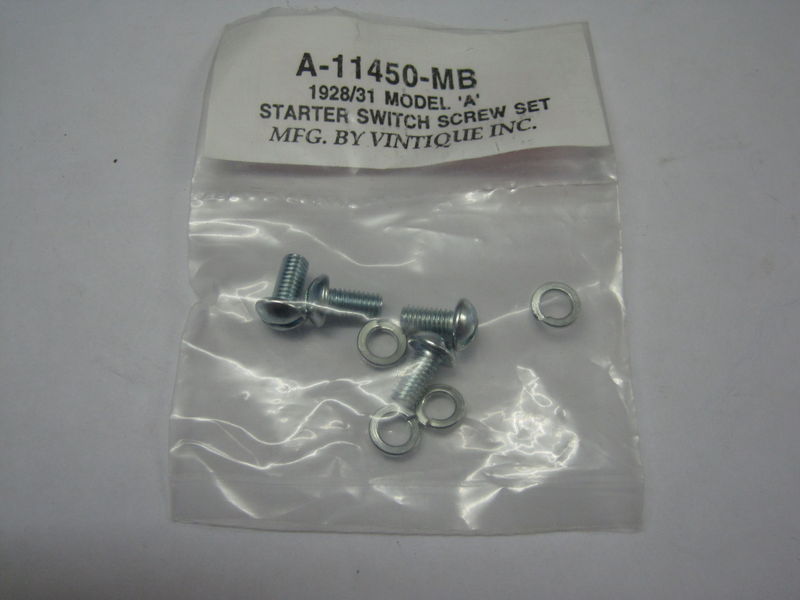 The Model A Ford Starter