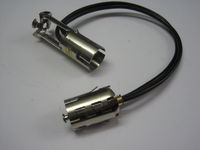 1928/29 A complete socket assembly. used for cars with cowl lights. 1 Bulb set 2 required