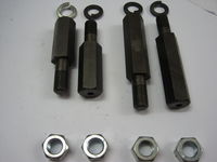 1930/31 Radiator Apron Screw Kit Chrome Plated