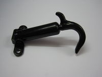 1928/29 Hood Latch 3 Hole Black