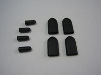 1928/31 Hood Latch Rubber Cap Set 4 Caps For Latch Tip & 4 Caps For Latch Handle