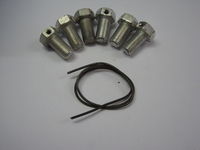 1928/31 Torque Tube To Housing Bolts Drilled For Wire