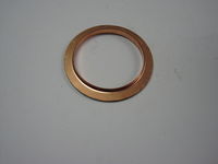 1928/31 Muffler Exhaust Seal Flanged Copper