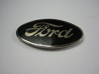 1928/30 Radiator Emblem Black (Canadian)