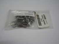 1928/29 Firewall Hardware Kit  Includes Stainless Screws (where applicable) for coil bracket, starter switch rod grommet, generator loom tube clamp, spedo cable clamp, junction box & patent data plate rivets 24 pieces