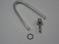 1928/31 Zenith Carburettor Fuel Level Gauge With A Clear Vinyl Viewing Sleeve Easily Fitted