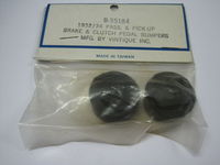 1932/34 Brake & Clutch Pedal Bumpers Fits In Plate Under Wood Floor