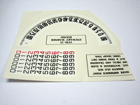 1930/31 Instrument Panel With Round Speedometer