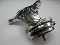 1928/31 2-3/8" Ford Script Chrome Wreath Rim Junior Motormeter